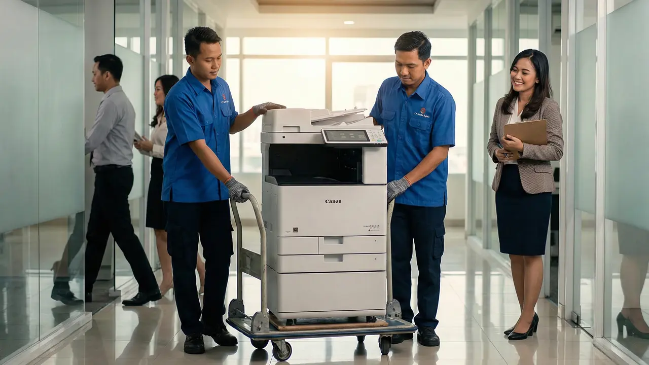 sewa mesin fotokopi solo gratis ongkir